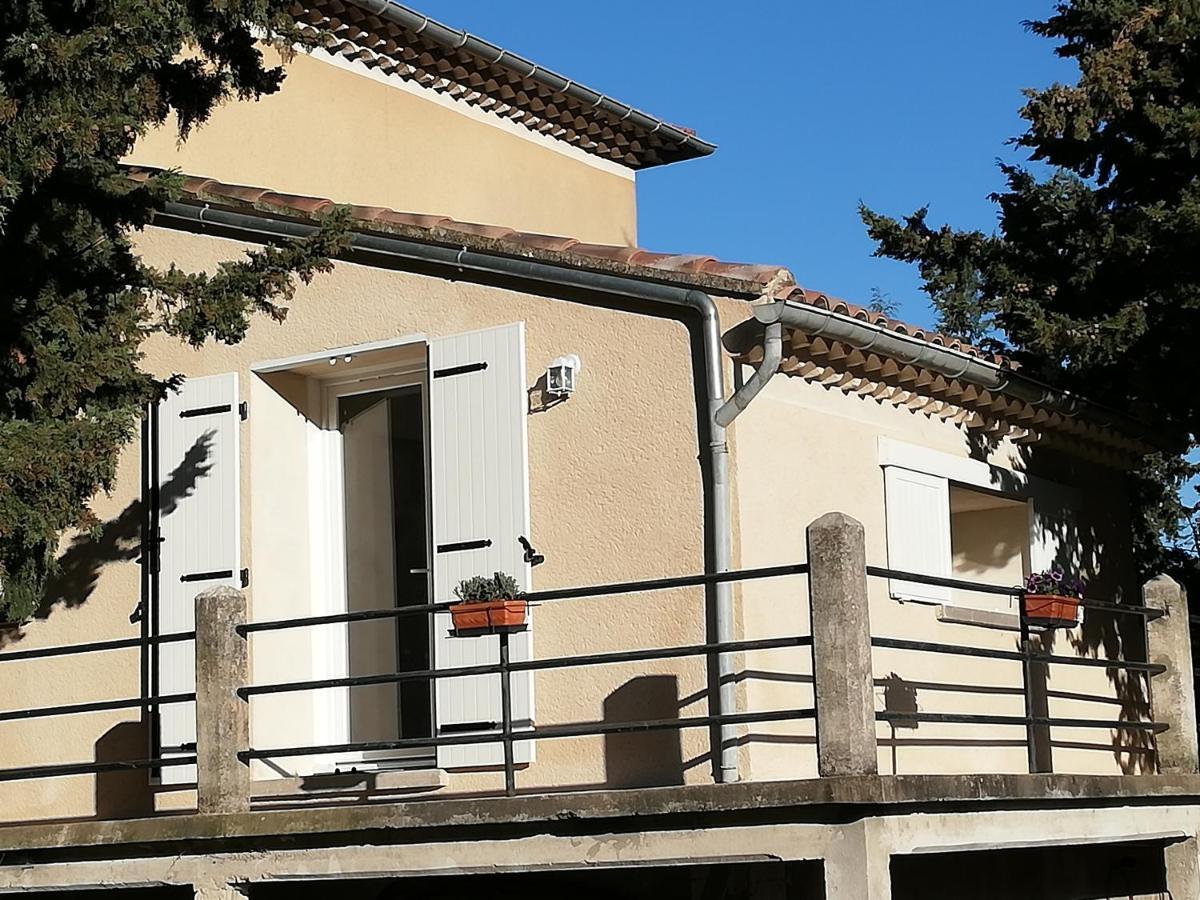 Studio En Campagne Dans Une Ferme Bio Appartement Nyons Buitenkant foto
